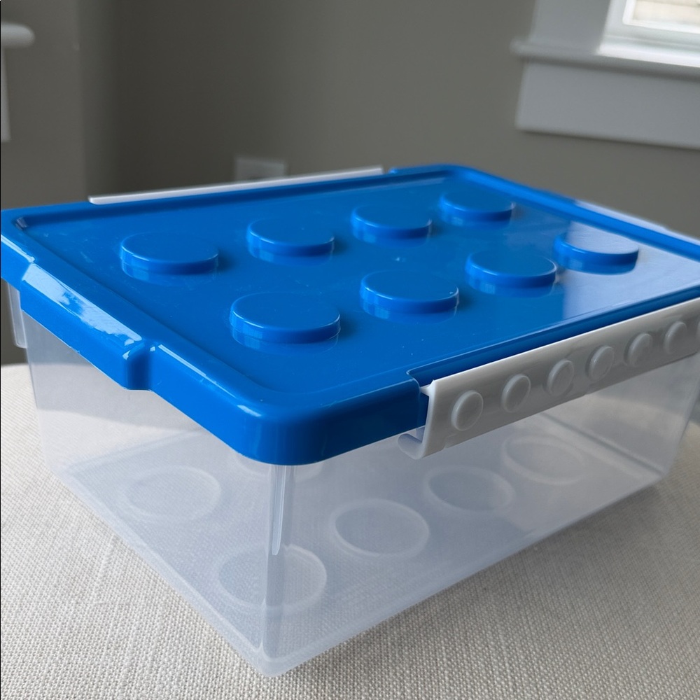 Lego Bricks Storage Box 10x7x5 inches